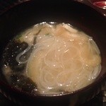 JapaneseBar克 - H25.03  突出し【お椀(そうめん入り)