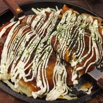 Hiroshima Fuu Okonomiyaki Teppanyaki Hanabi - 豚＆キムチチーズとん平焼き