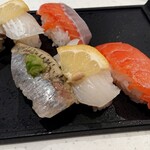 かっぱ寿司 - 三陸産三種盛り