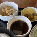 Kouraku - 小鉢にお漬物