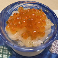 八重洲 鮨 海味 - 白エビとイクラのご飯