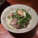 めしの助 - あじのたたき