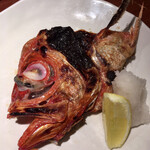 めしの助 - 金目鯛かぶと焼き