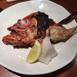 めしの助 - 金目鯛かぶと焼き