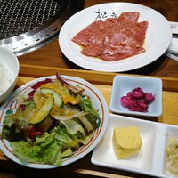 松庵 韓菜房 栄大津通店 - カルビ御膳