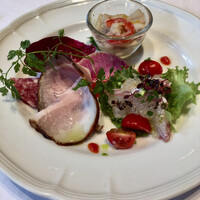 トラットリア トペ - 前菜三品盛り合わせ