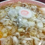 中華そば えもと - 月見中華そばネギ増しアップ