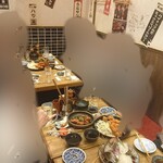 うなぎ串料理 う頂天 - 少人数での壮行会   お料理写真小さくてごめんなさい