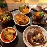 fu-fu shisen - 前菜6種盛