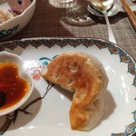 fu-fu shisen - 夏野菜の餃子