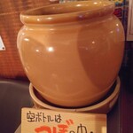 Nishiosan - 替玉焼酎220円の容器はこちらへ