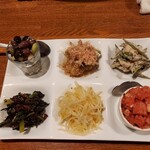 和献洋菜Hi-Bi - 野菜の前菜6種類