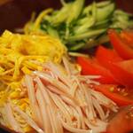 卓 - 冷やし中華風そうめんその３