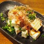 卓 - クリームチーズ冷奴風その１