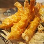 卓 - ぷりぷりエビフライその１