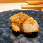 鮨 唐島 - 追加：煮ホタテ