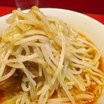 ラーメン二郎 - ヤサイ（そのまま）