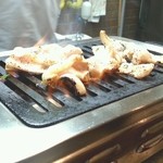 鷄なんこつ（塩）焼き中２