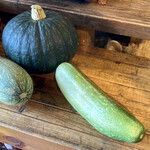 BARU 竹末 - カボチャ、ズッキーニ、地這いきゅうり。