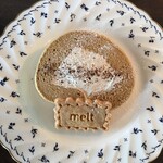 Melt - ドリンクとケーキ付にしたモカロール