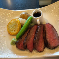 米沢牛黄木 金剛閣 すき焼き しゃぶしゃぶ 毘沙門 - 米沢牛赤身ステーキ