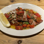 BARU 竹末 - やりいか炭火焼 こがしバター(900円)