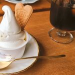 ハナカフェ - ソフトクリーム
