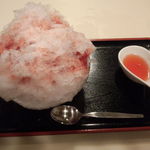 極上いちごカキ氷（1500円）