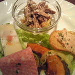 タヴェルネッタ・ダ・キタヤマ - 前菜5種盛り合わせ