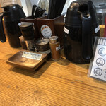 麺屋 さん田 - 卓上