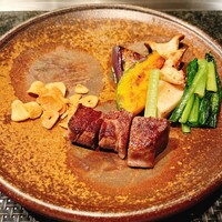鉄板焼 備彩 - ステーキ！