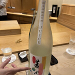 鮨 しゅん輔 - 七本目に突入してしまった。新潟の銘酒です