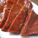 馬のレバー刺し