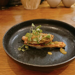 Koizumi Ryouriten - ホワイトアスパラ、牡蠣ムニエルのトマトミントソース