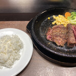 いきなりステーキ - 小ライス・肩ロース150g