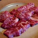 焼肉 ゆかわ - 上ハラミ タレ