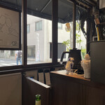 O2 - カウンターからの眺め、ここにもスターウォーズが