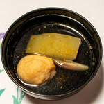Kagetsurou - 2022.7 清汁仕立て（海老真薯、冬瓜、小茗荷、筑波三味）