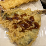 Marugame Seimen - アジにソースはバツグンに美味いね
