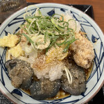 Marugame Seimen - 鬼おろし鶏からぶっかけ　並　690円