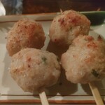 Sasuraibito - 鶏つくね塩焼き