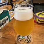 サイダー シャック - 大山Gビールの「ヴァイツェン」（800円）