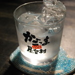 ぶえんもゆかり - 屋台村のオリジナル焼酎（ロック）はなんと２００円