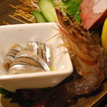 ぶえんもゆかり - お刺身盛り合わせ