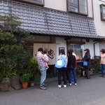 帰る時には外待ち発生です。