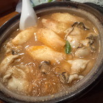 やきとりかどちゃん - 牡蠣なべ