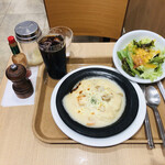 Itarian Tomatokafe Junia - ランチドリアセット ドリンクサラダ付１０３０円