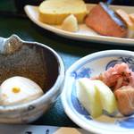 深山桜庵 - 朝食