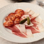 グリルうかい - 生ハム盛り合わせ