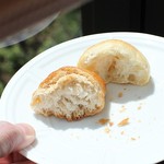 グリルうかい - パンの断面